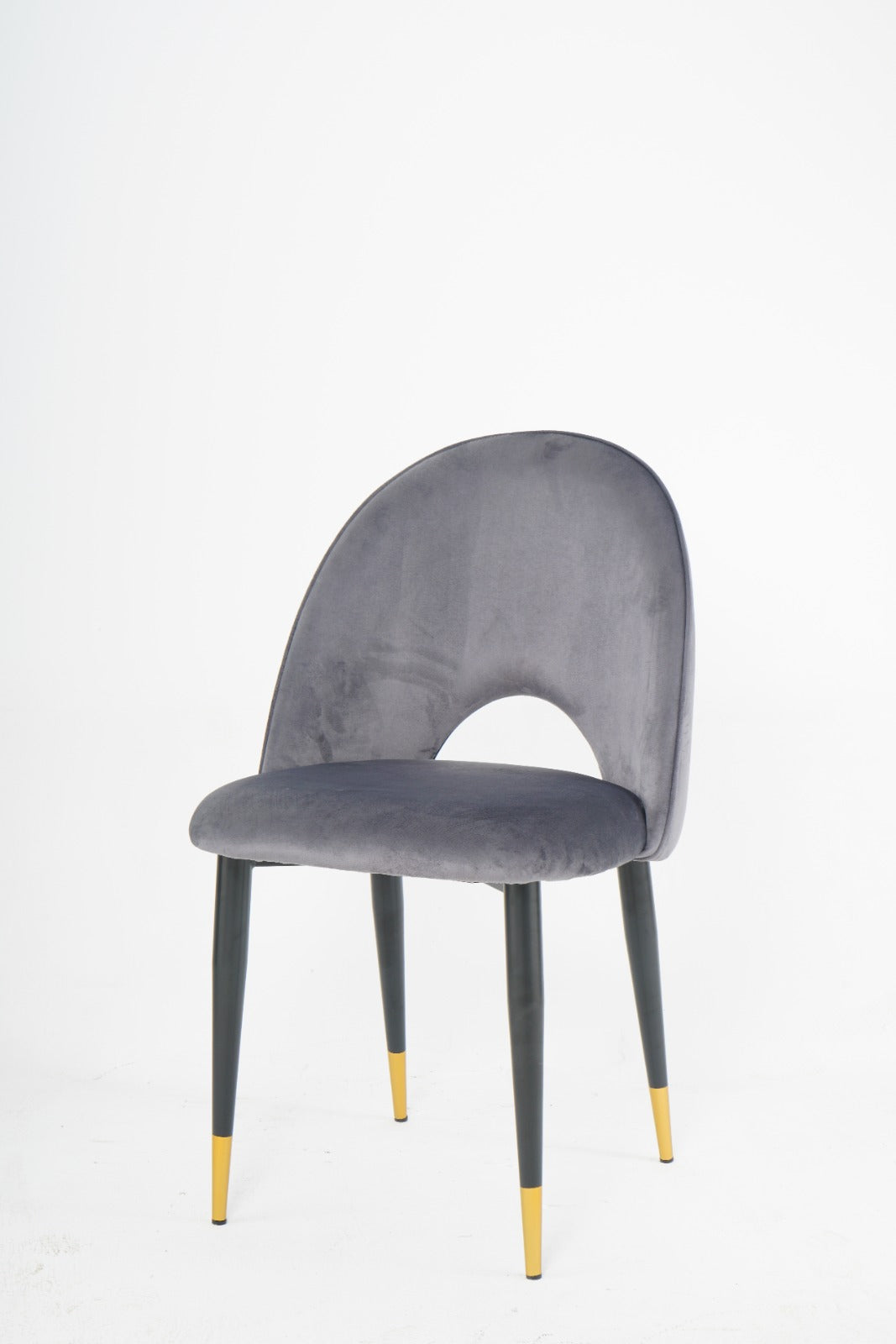 Set Of 2 Marilyn Dining Chairs Living Room Chair Velvet Fabric