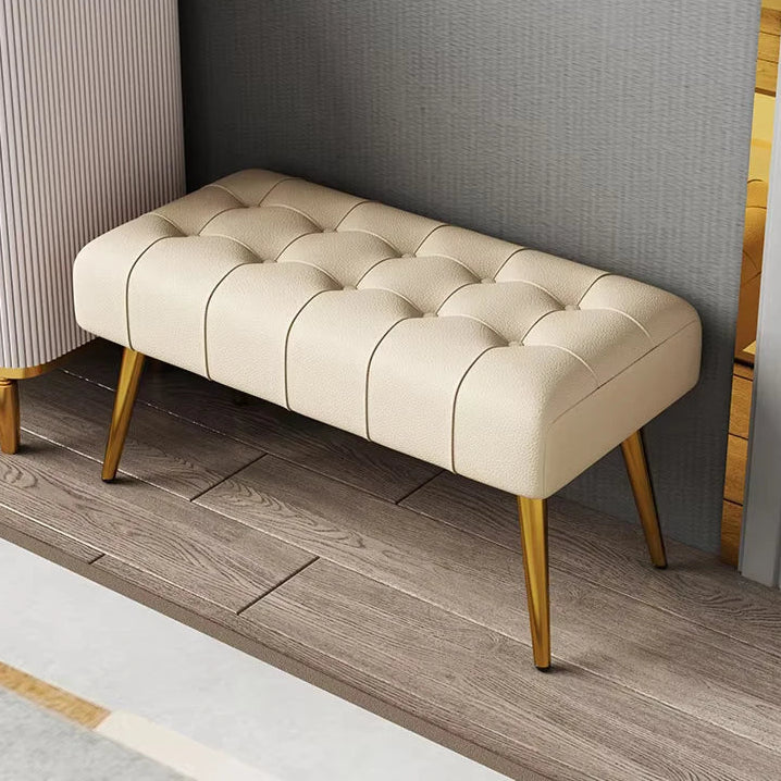 Light Luxury Modern Entrance Stool Living Room Sofa Long Chair