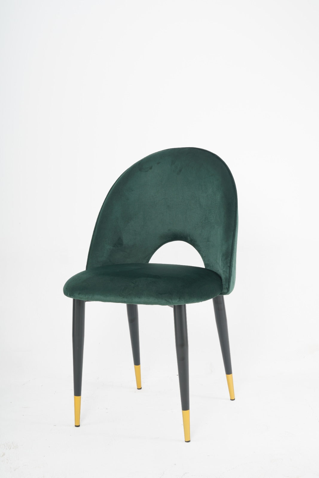 Set Of 2 Marilyn Dining Chairs Living Room Chair Velvet Fabric