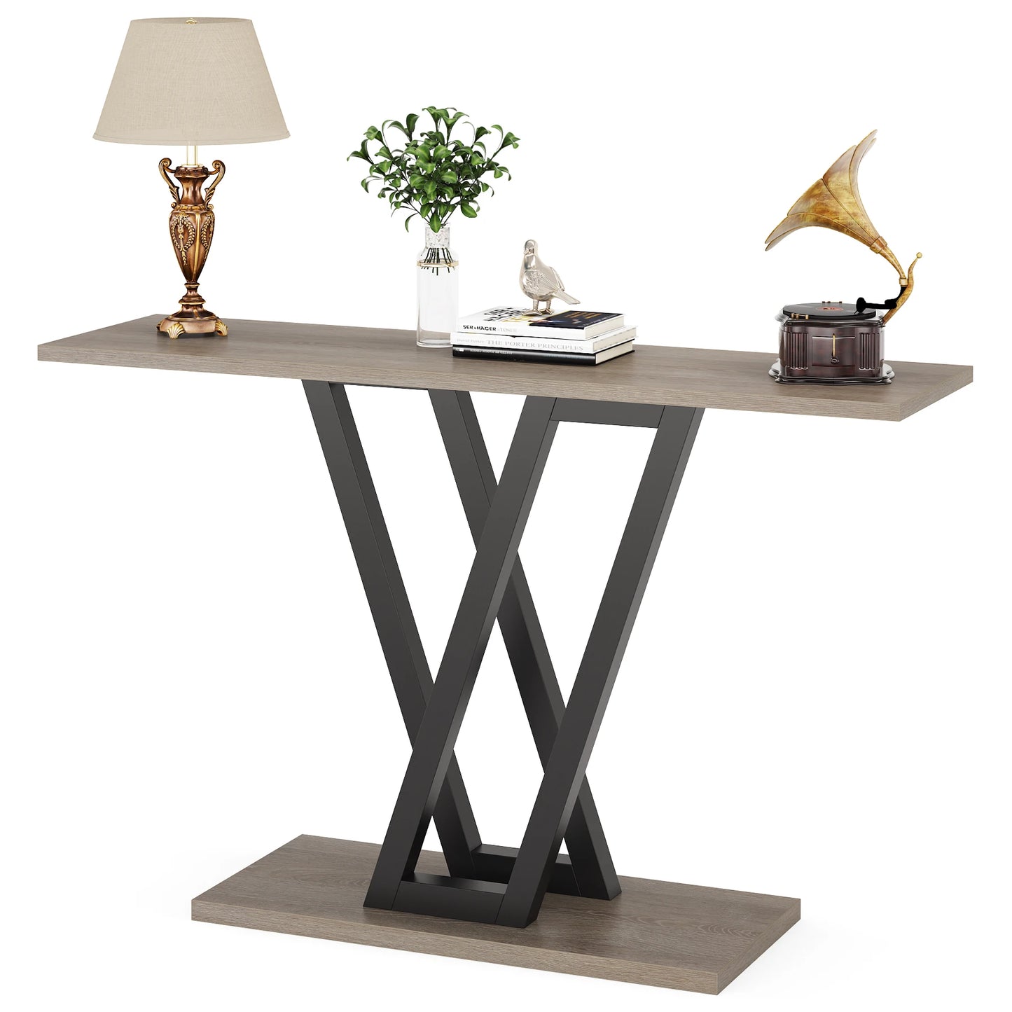 Console Table Industrial Entryway Hallway Table Living Room
