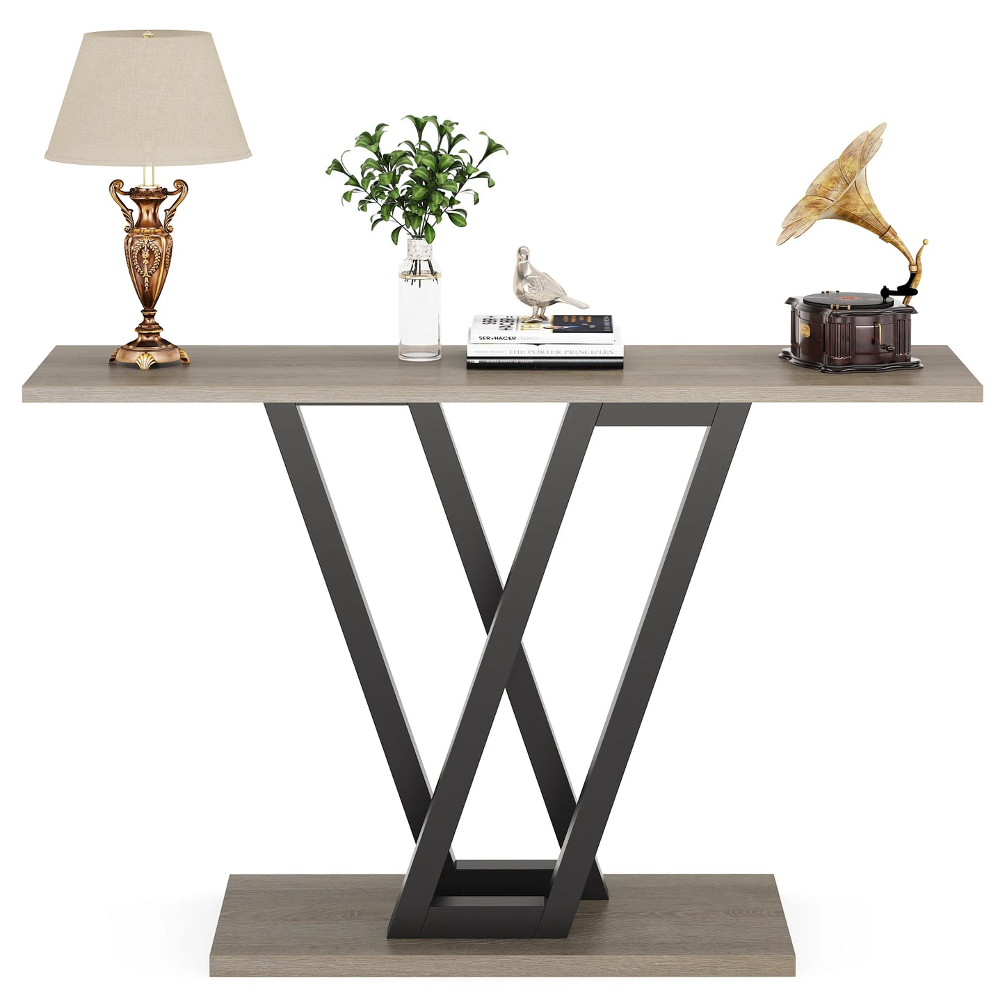 Console Table Industrial Entryway Hallway Table Living Room
